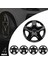 Mitsubishi Space Star 16 Inç Jant Kapağı Amblemli Piano Black 4'lü Set 203 3