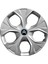 Citroen C2 14 Inç Jant Kapağı Amblemli Gri 4'lü Takım 112 2