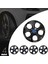 Ford Connect 15 Inç Uyumlu Jant Kapağı Amblemli Piano Black 4 Adet 1 Takım 212 3