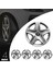 Dacia Sandero 15 Inç Jant Kapağı Amblemli Gri 4'lü Set 119 3