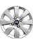 Citroen C15 15 Inç Jant Kapağı Amblemli Gri 4'lü Set 127 2