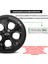 Toyota 13 Inç Jant Kapağı Amblemli Piano Black 4'lü Set 210 4