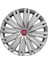 Fiat Idea 14 Inç Uyumlu Jant Kapağı Amblemli Gri 4 Adet 1 Takım 125 2