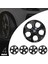Seat Leon 14 Inç Jant Kapağı Amblemli Piano Black 4'lü Set 211 3
