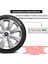 Citroen C5 15 Inç Jant Kapağı Amblemli Gri 4'lü Set 110 4
