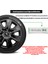 Skoda Roomster 14 Inç Uyumlu Jant Kapağı Amblemli Piano Black 4'lü Takım 205 4