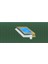 Simself Bant Renkli Alüminyum Folyolu Kırmızı (15CM) 2