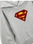 Kapüşonlu Superman Baskılı Sweatshirt Uzun Kollu 3