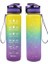 Degrade Buzlu Seyahat Kupası 1000ML Uzay Kupası Büyük Kapasiteli (Purpleyellowblue)( Yurt Dışından ) 3