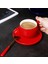 Cappuccino Latte Mavi Dağ Kahve Süt Kupası (Yurt Dışından) 4