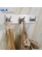 Paslanmaz Çelik Tutucu Kanca 3 M Sticker Yapıştırıcı 1 Adet Kapı Giysileri Ceket Şapka Askı Askı Havlu Elbise Robe Raf Ücretsiz Yumruk Banyo Donanım Setleri Gümüş (Yurt Dışından) 2