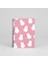 N0105 A5 Tasarım Spiralli Defter - Pembe Kardan Adam 1