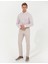 Erkek Bej Slim Fit Uzun Kollu Gömlek 50247542-VR011 4