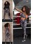 For You 3'lü Renkli Mermer Desen Activewear Set S26982 1