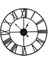 Büyük Duvar Saati Yuvarlak Metal Roma Sayısal Stil Duvar Saati 60 * 60 Cm (Yurt Dışından) 1