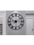 Büyük Duvar Saati Yuvarlak Metal Roma Sayısal Stil Duvar Saati 60 * 60 Cm (Yurt Dışından) 3