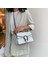 Kadın Omuz Sonbahar ve Kış Alışveriş Yüksek Kalite Indirim Yılan Desen Moda Tasarım Kadın Messenger Beyaz Çanta (Yurt Dışından) 2