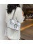 Kadın Omuz Sonbahar ve Kış Alışveriş Yüksek Kalite Indirim Yılan Desen Moda Tasarım Kadın Messenger Beyaz Çanta (Yurt Dışından) 3