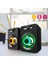 USB Kablolu Bilgisayar Hoparlörler, LED Stereo Subwoofer Pc Hoparlörler, Laptop Mini Hoparlörler, Ofis Ev Mini USB Multimedya Hoparlörler | Subwoofer Siyah (Yurt Dışından) 2