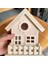 Yaratıcı Ahşap Kuş Evi Üreme Kafes Kutusu Besleme Yuva Bahçe Bahçe Balkon Kolye Simülasyon Çit Kuş Yuvası Ev Dekor | Kuş Kafesleri ve yuvalar (Yurt Dışından) 3