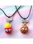 Hamburger Patates Kızartması Arkadaşlık Best Friends Kolyesi 1
