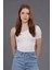 Ekru Dilvin Tek Kollu Bodysuit 3