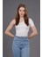 Ekru Dilvin Tek Kollu Bodysuit 2
