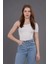 Ekru Dilvin Tek Kollu Bodysuit 1