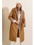 Taba Bel Büzgülü Trenchcoat 5