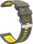 Amazfit Gts 3 Kordon Delikli Çift Renk Şık Tasarım Krd 55 Gri 1