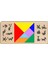 Ahşap Tangram Zeka Oyunu Strateji Eğitici Zeka Geliştirici Oyun 1