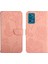 Zte Blade V30 Vita Pink Için Şakayık Deri Kılıf (Yurt Dışından) 1