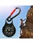 Carabiner Pusula Anahtarlık Survival Açık Hava Çinko Alaşımlı Mini Pusula (Yurt Dışından) 2