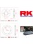 Honda Vfr 800 F Rk Zincir Dişli Set 530 Ero O-Ring 16/43T 2002 - 2008 1