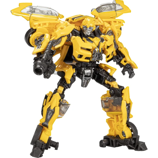 Transformers Oyuncak Stüdyosu Serisi 87 Deluxe Sınıf Transformers: Ayın Karanlığı Bumblebee Aksiyon Figürü - 4,5 Inç (Yurt Dışından)