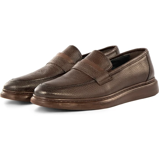 Ducavelli Frio  Deri Erkek Günlük Klasik Ayakkabı, Loafer Klasik Ayakkabı