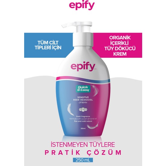 Epify Tüy Dökücü Krem