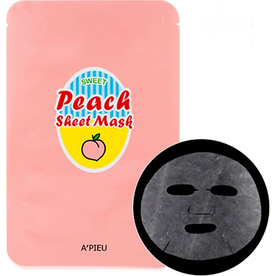 hepsiburada Missha A'PIEU Peach & Yogurt Sheet Mask 23g