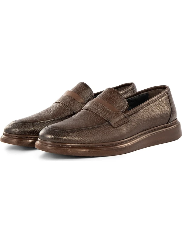 Ducavelli Frio  Deri Erkek Günlük Klasik Ayakkabı, Loafer Klasik Ayakkabı