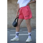 Madmext Mad Girls Fuşya Baskılı Şort MG1108