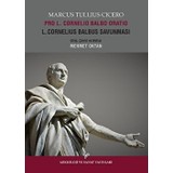 Pro L. Cornelio Balbao Oratio L. Cornelius Balbus Savunması - Marcus Tullius Cicero