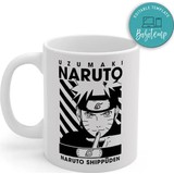 Köstebek Anime Naruto Uzumaki Face Kupa