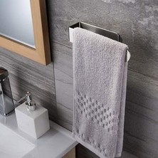 HaiTun Banyo Duvara Monte Punch Ücretsiz Paslanmaz Çelik Havlu Tutucu Duş Odası Depolama Raf Mutfak Temizleme Raf Raf | Havlu Rafları( Yurt Dışından )