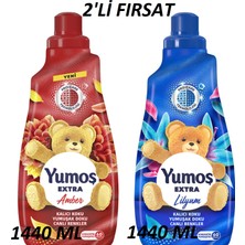 Yumoş Extra Amber 1440 ml ve Lilyum 1440 ml