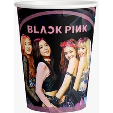 Black Pink  Parti Malzemeleri 16 Kişilik  Doğum Günü Süsleri Seti Ekonomik