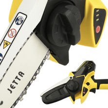 Jetta Power Tools Bıçkı Ağaç Kesme Dal Budama Makinesi Şarjlı El Testeresi Sarı