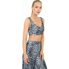 Home Store Büstiyer Krep Leopar Desen -