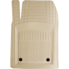 Sare Tuning Seat Toledo 1998-2004 Araca Uyumlu Prof Derin Havuzlu Bej Oto Paspas Takımı