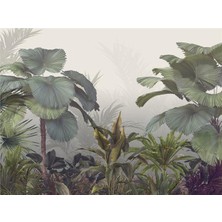 Eko Dekor Botanik Tasarım Duvar Kağıdı Vinil