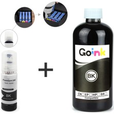 Goink Epson L3211 Için 103 Mürekkep 500 ml Siyah + 70 ml Hediye